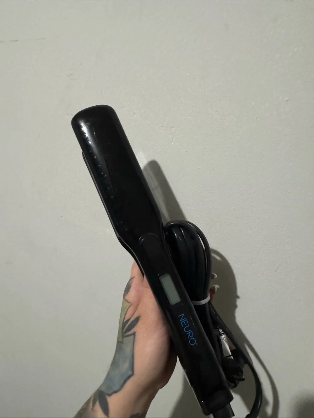 Paul Mitchell Black Hair Straightening Iron with Digital Display